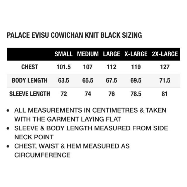 S palace evisu cowichan knit カウチン パレス 新品