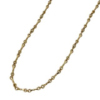 ディオール(Dior)ゴールドカラー ロングネックレス