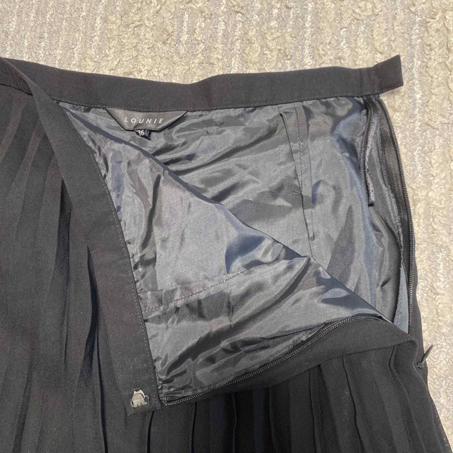 LOUNIE(ルーニィ)のLOUNIE レディース　プリーツスカート レディースのスカート(ひざ丈スカート)の商品写真