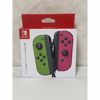 ニンテンドースイッチ(Nintendo Switch)の【新品】Joy-Con(L) ネオングリーン/(R) ネオンピンク(その他)