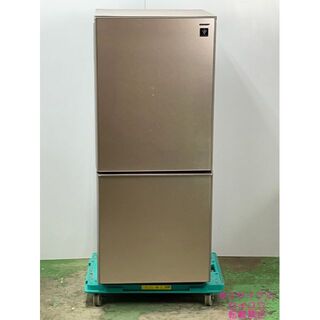 シャープ(SHARP)の18年2ドア137Lシャープ冷蔵庫 2304131352(冷蔵庫)