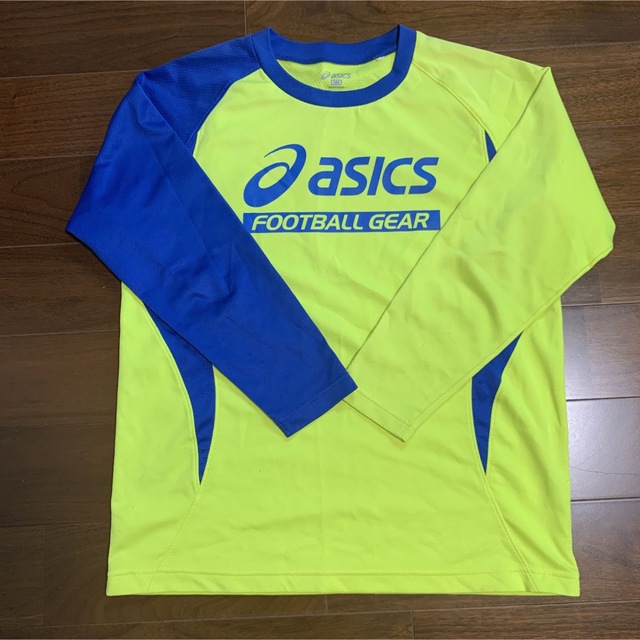 asics(アシックス)のサッカー プラシャツ 長袖 160 アシックス イエロー 黄色 キーパー スポーツ/アウトドアのサッカー/フットサル(ウェア)の商品写真