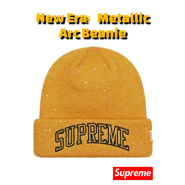 Supreme New Era® Metallic Arc Beanie