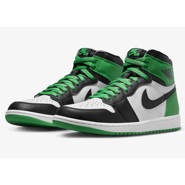 SNKRS付属品Nike Air Jordan 1 Retro High Lucky Green