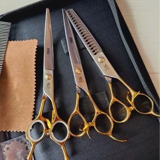 新品⭐フェニーチェ トリミングばさみセット☆ストレート&カーブ