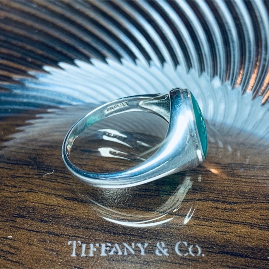 Tiffany & Co. - VINTAGE TIFFANYティファニー グリーンカルセドニー ...