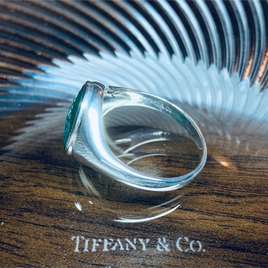 Tiffany & Co. - VINTAGE TIFFANYティファニー グリーンカルセドニー