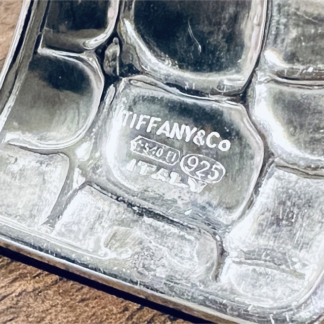 VINTAGE TIFFANY ティファニー クロコダイル カフ ブレスレット 7