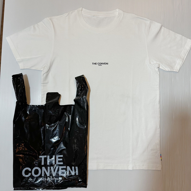 FRAGMENT(フラグメント)のザ コンビニ tシャツ 極美品 パーキング銀座 プール青山 白 ロゴ レア メンズのトップス(Tシャツ/カットソー(半袖/袖なし))の商品写真