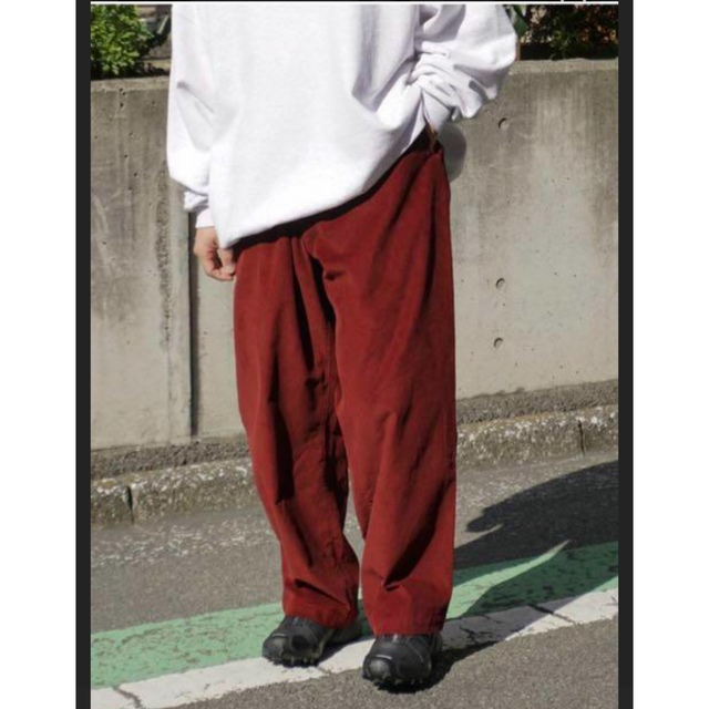 SUMMER CORDUROY EASY SLACKS