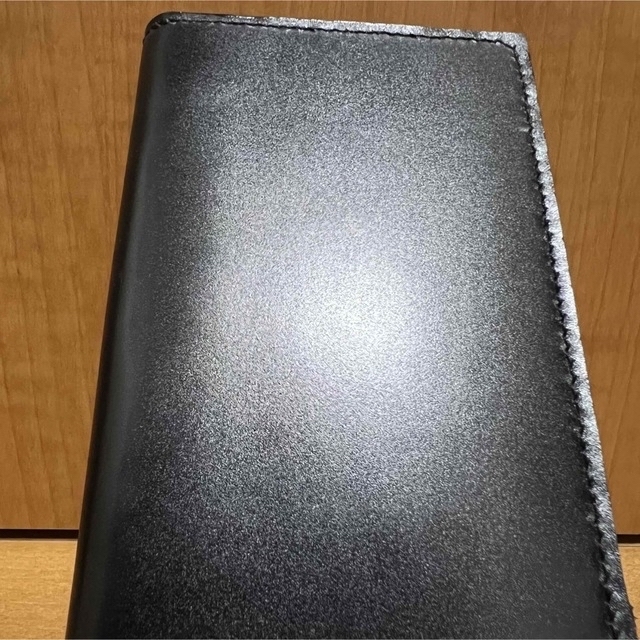 新喜皮革オイルグレージングコードバン 長財布 ハンドメイド 新喜皮革オイルグレージングコードバン 長財布 ハンドメイド