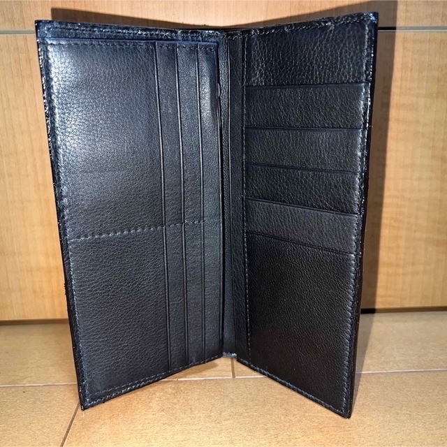 新喜皮革オイルグレージングコードバン 長財布 ハンドメイド 新喜皮革オイルグレージングコードバン 長財布 ハンドメイド