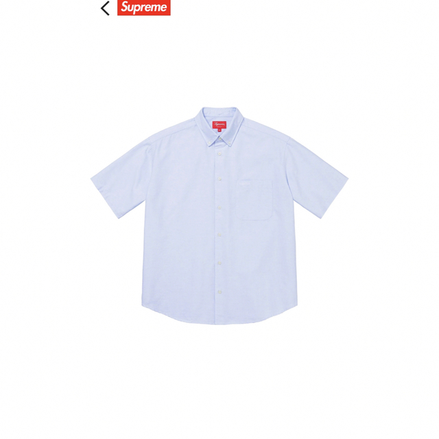 supreme loose fit S/S oxford shirt S