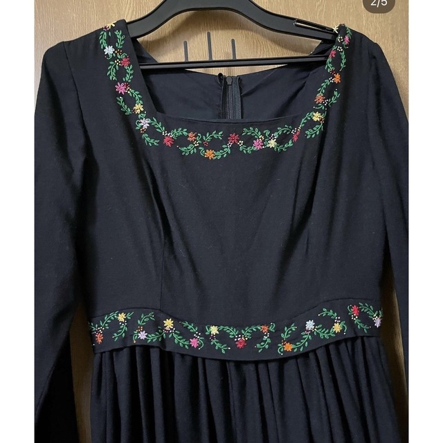 Grimoire 70s vintage embroidery dress