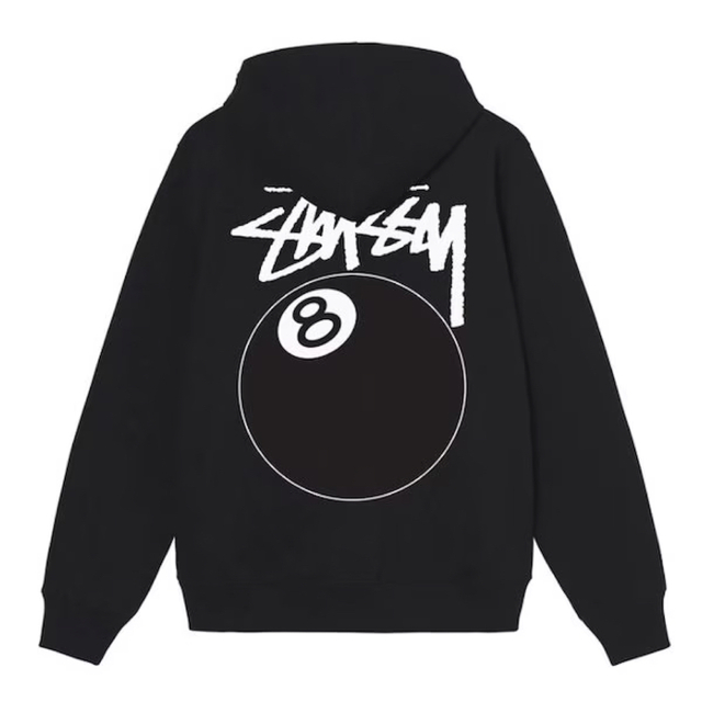 STUSSY 8ball zip-hoodie Mサイズ