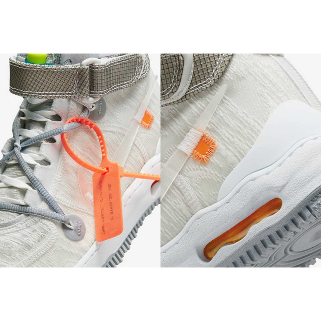 NIKE(ナイキ)のOff-White × Nike Air Force 1 Mid "White" メンズの靴/シューズ(スニーカー)の商品写真