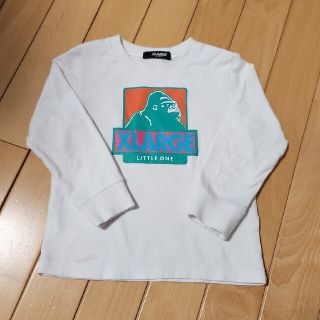 エクストララージ(XLARGE)のXLARGE KIDS ロンT 白(Tシャツ/カットソー)