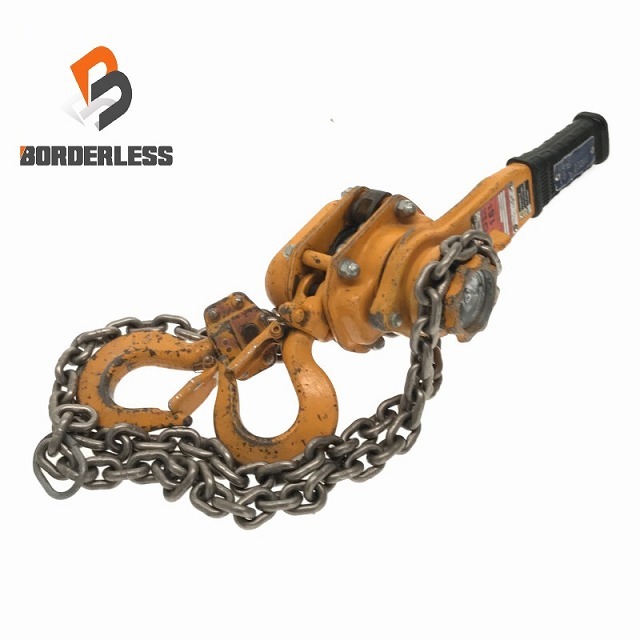 ☆品☆KITO キトー 1.6t/1.6トン レバーブロック LB016 ガッチャ 荷