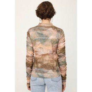 完売品 未使用 SLYスライ PALE SMOKE TOPS シアーカットソー