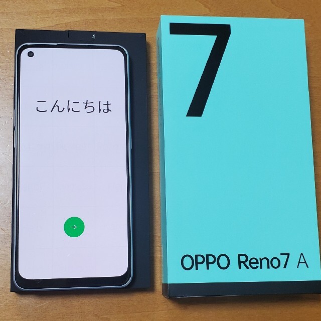 OPPO Reno7 A OPG04 ドリームブルー