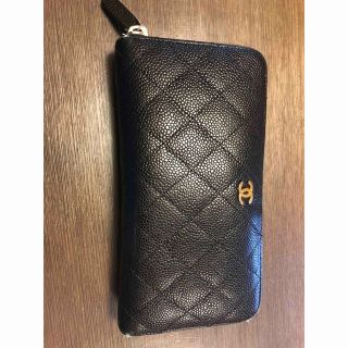 シャネル(CHANEL)のシャネル💕キャビアスキンの長財布(財布)