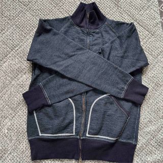 SAMURAI JEANS - サムライジーンズ インディゴジップアップスウェット