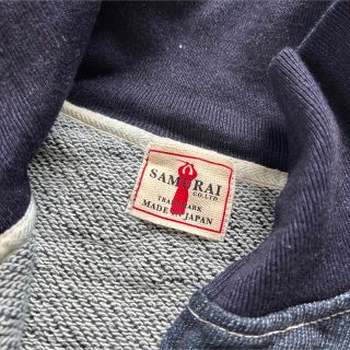 SAMURAI JEANS - サムライジーンズ インディゴジップアップスウェット