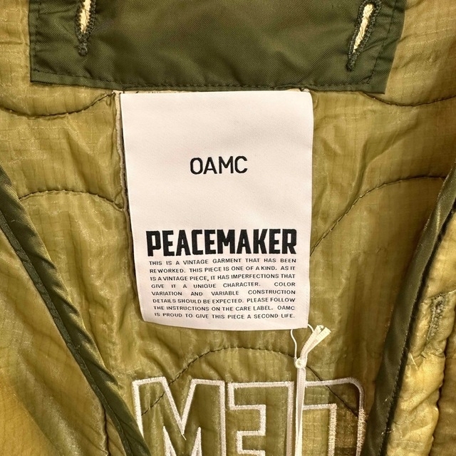 OAMC   oamc peacemaker ライナー ジャケット Lの通販 by ジャイアン's