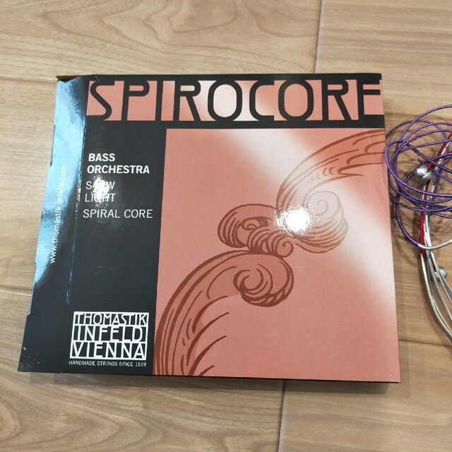 コントラバス弦　SPIROCORE  ライト 楽器のベース(弦)の商品写真