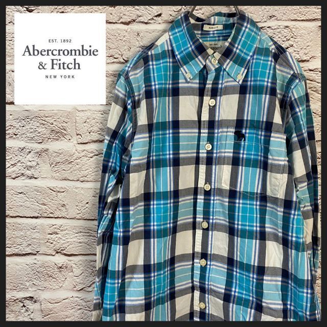 Abercrombie&Fitch(アバクロンビーアンドフィッチ)のAbercrombie&Fitch シャツ　チェックシャツ [ S ] メンズのトップス(シャツ)の商品写真