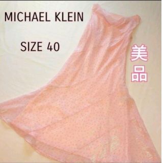 ミッシェルクラン(MICHEL KLEIN)のMICHAEL KLEIN PARIS ワンピース ドレス 結婚式 パッティ(ロングワンピース/マキシワンピース)