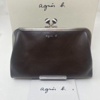 2層小銭入れ最終お値下げ agnes b. アニエスベー 二つ折り財布 がま口