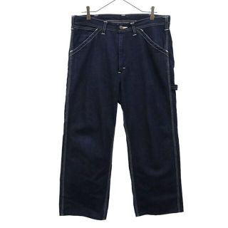 リー(Lee)のリー デニムペインターパンツ L ブルー Lee 日本製 ジーンズ ジーパン メンズ 【中古】  【230415】(ワークパンツ/カーゴパンツ)