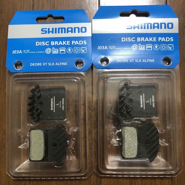 SHIMANO(シマノ)のディスクブレーキパッド　J03A(2個) スポーツ/アウトドアの自転車(パーツ)の商品写真