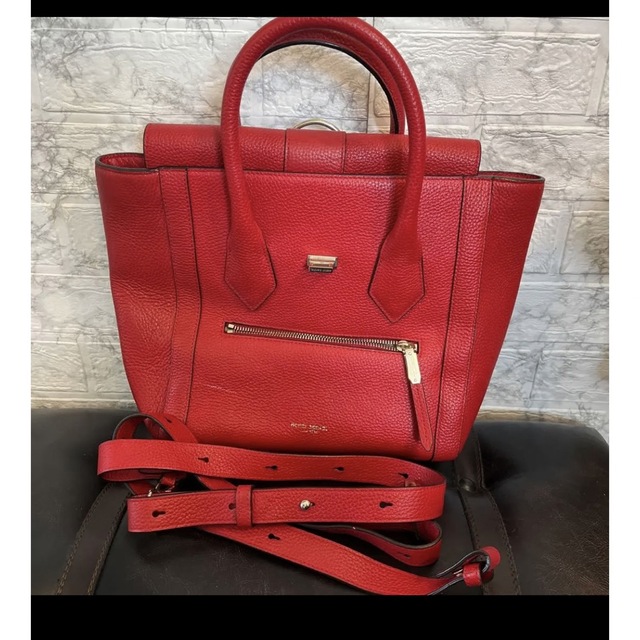 @ ヘンリベンデル henri bendel ハンドバッグ bag レッド 赤