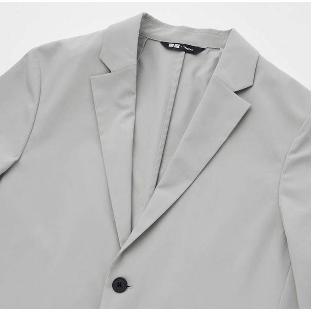 ユニクロ セオリー UNIQLO Theory 感動ジャケット ライトグレー M - その他