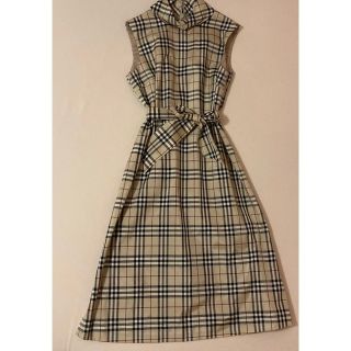 バーバリー(BURBERRY)の美品！バーバリー　ノバチェック　ワンピース(ひざ丈ワンピース)