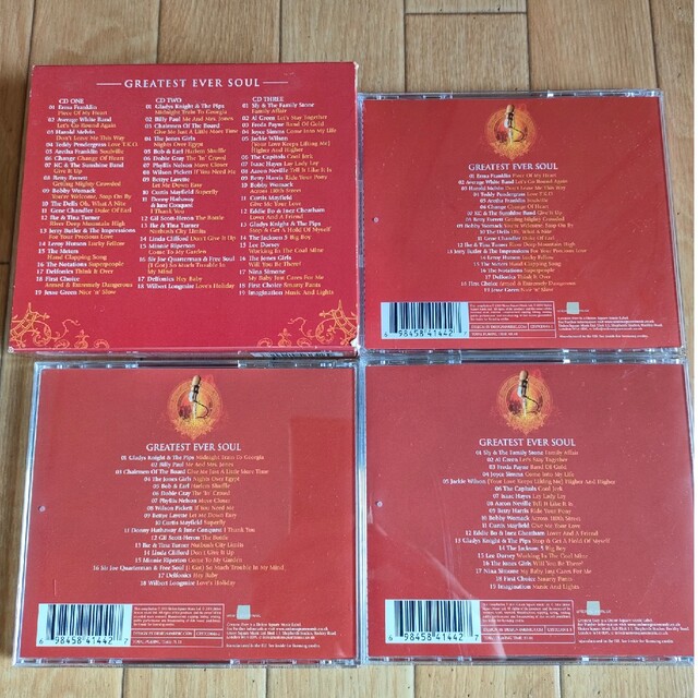 56曲収録 オムニバス ソウル ベスト グレイテスト・エバー・ソウル エンタメ/ホビーのCD(R&B/ソウル)の商品写真