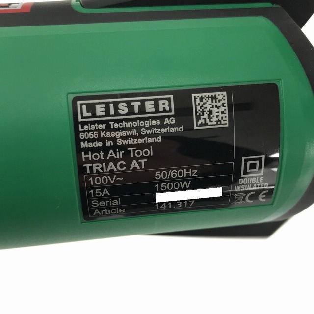 ☆未使用品☆ LEISTER ライスター 熱風溶接機 トリアックAT型 ☆未使用品☆ LEISTER ライスター 熱風溶接機 トリアックAT型