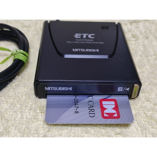 一体型ETC車載機 三菱EP-9U5*V USBコード+シガープラグコード K