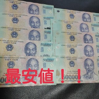 最安値ベトナムドン500万ドン(その他)