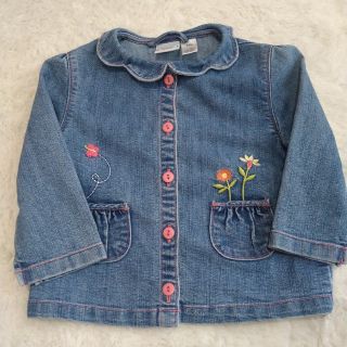 TALBOTS - Talbots kids　タルボットキッズ　デニムジャケット　刺繍入　18M