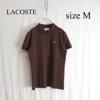 ラコステ(LACOSTE)の専用 LACOSTE ポロシャツ 定番 ロゴ デザイン トップス 半袖 シャツ(ポロシャツ)
