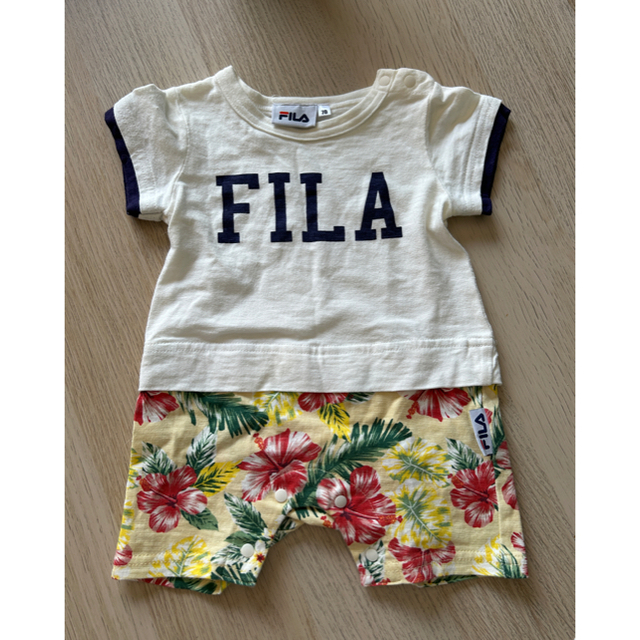 FILA(フィラ)のFILA 半袖 70 キッズ/ベビー/マタニティのベビー服(~85cm)(ロンパース)の商品写真