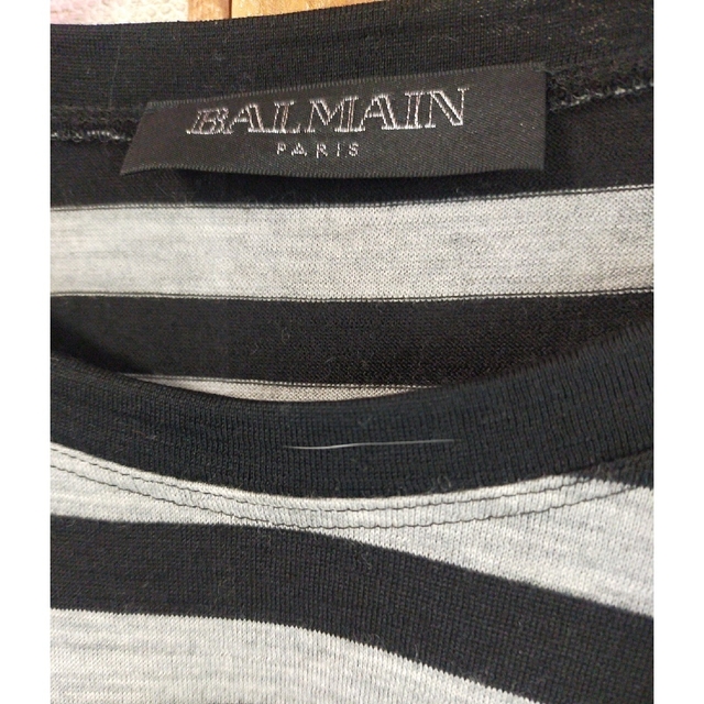 leilian(レリアン)の【新品】レリアン★BALMAIN ロングトップス★ゆったり レディースのトップス(ニット/セーター)の商品写真