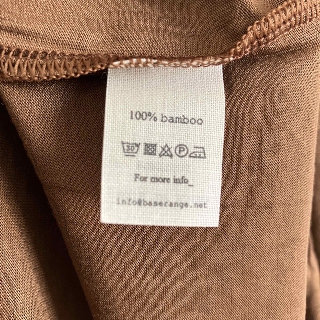 Baserange  LONG SLEEVE TEE ロングスリーブT  未使用 レディースのトップス(カットソー(長袖/七分))の商品写真