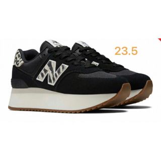 ニューバランス(New Balance)のニューバランス 574+ WL574Z DA B 23.5センチ(スニーカー)