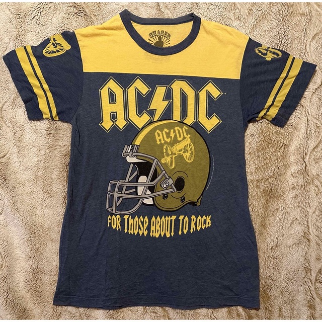 AC/DC  フットボールTシャツ　BEAMS  ヴィンテージ　ロックT