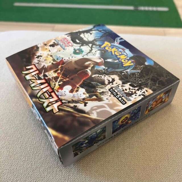 ポケモンカード クレイバースト 3BOX シュリンクなし BOX開封品