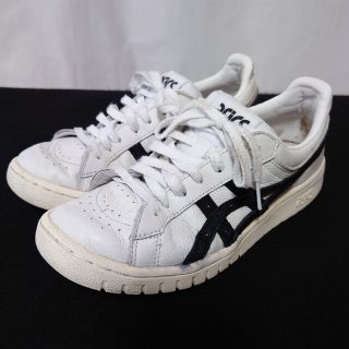 アシックス(asics)のasics アシックス スニーカー 靴 ホワイト 白 24.5 レディース(スニーカー)